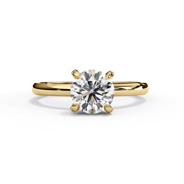 Diamond Ring for Women | Hidden Halo Ring | Ozziva