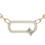 Diamond Pendant for Women | Sleek Pendant | Ozziva