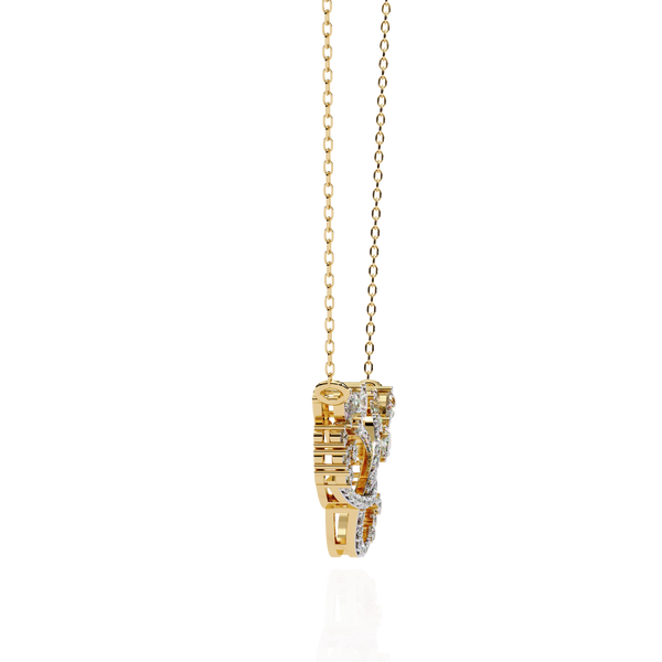 Diamond Necklace for Women | Brilliant Cut | Ozziva