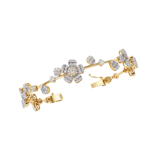 Diamond Bracelet for Women | Minimal Bracelet | Ozziva