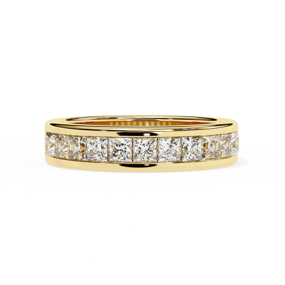 Diamond Band Ring for Women | Channel Band | Ozziva