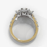 Diamond Ring for Women | Emerald Cut Ring | Ozziva