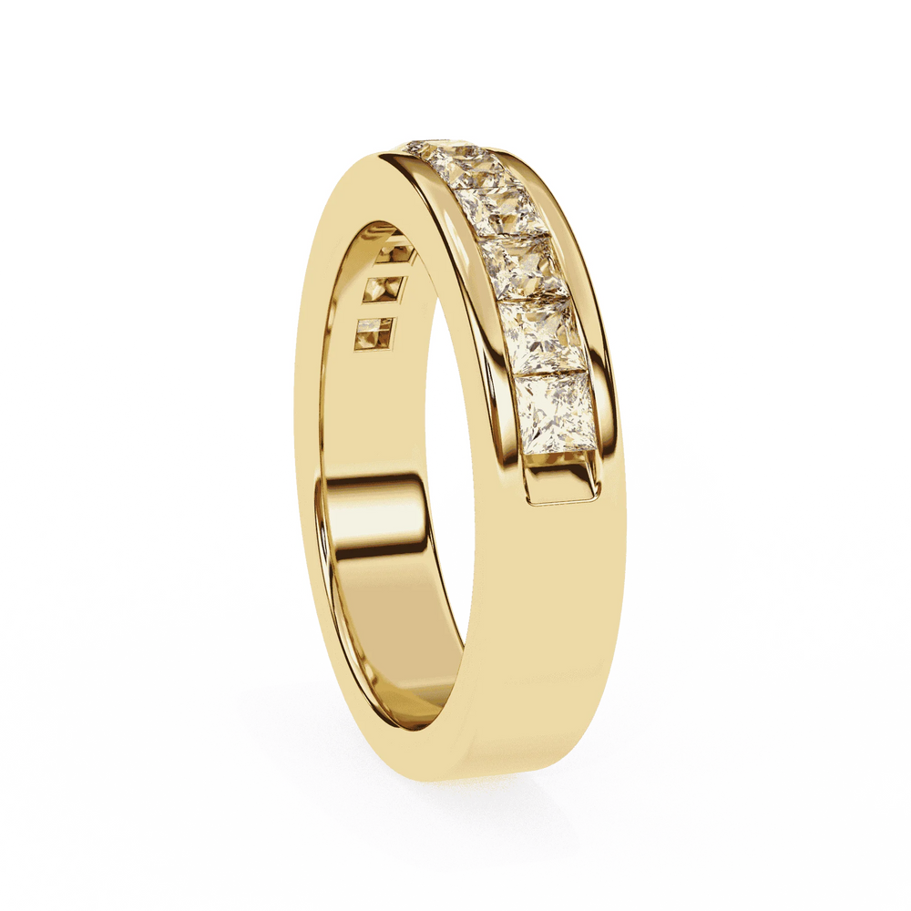 Diamond Band Ring for Women | Channel Band | Ozziva