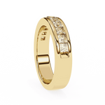 Diamond Band Ring for Women | Channel Band | Ozziva