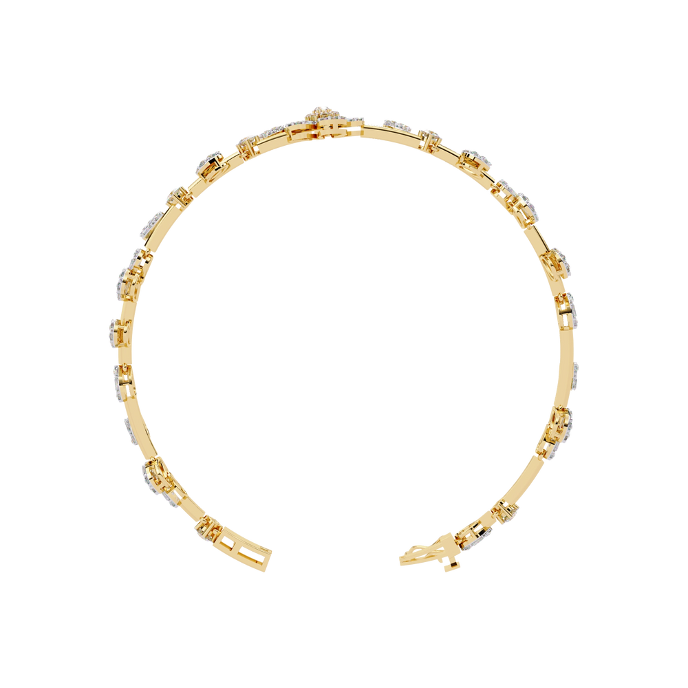 Diamond Bracelet for Women | Minimal Bracelet | Ozziva