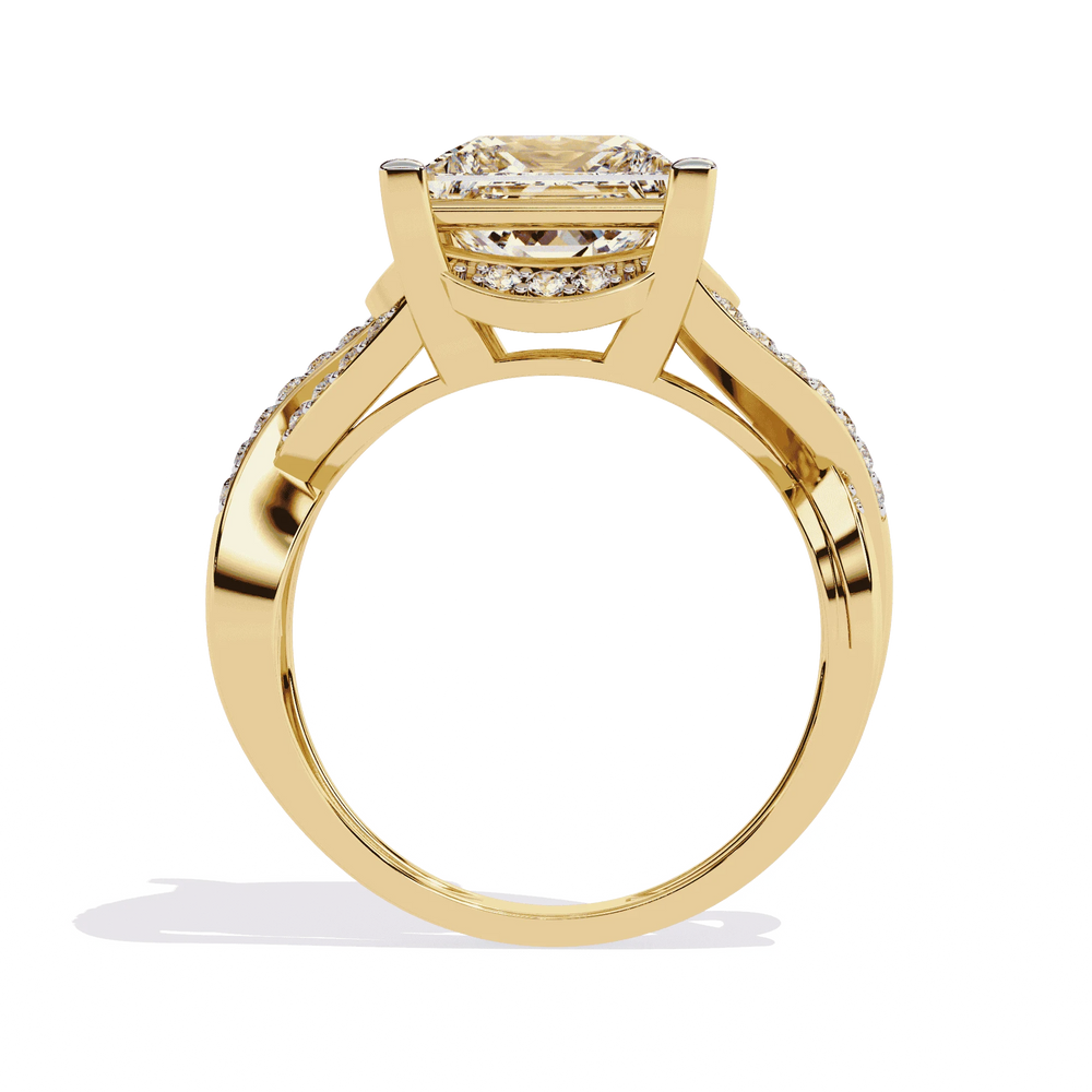 Diamond Ring for Women | Split Shank Ring | Ozziva