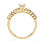 Diamond Ring for Women | Graduated Diamond Ring | Ozziva