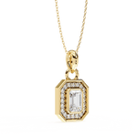 Gold Pendant for Women | Minimal Gold Pendant | Ozziva