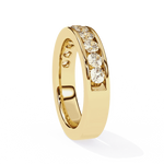 Diamond Band Ring for Women | Channel Band | Ozziva