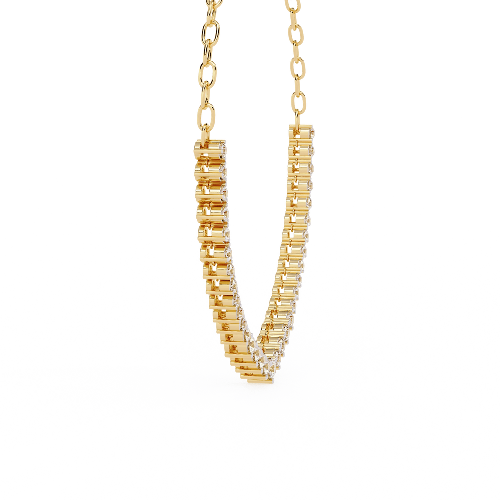 Diamond Necklace for Women | Solitaire Necklace | Ozziva