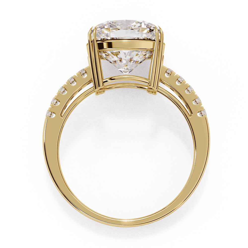 Diamond Ring for Women | Radiant Diamond | Ozziva