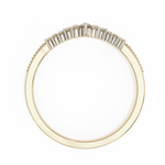 Diamond Wedding Band | Crown Diamond Ring | Ozziva