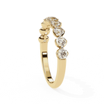 Diamond Band Ring for Women | Graduated Band | Ozziva