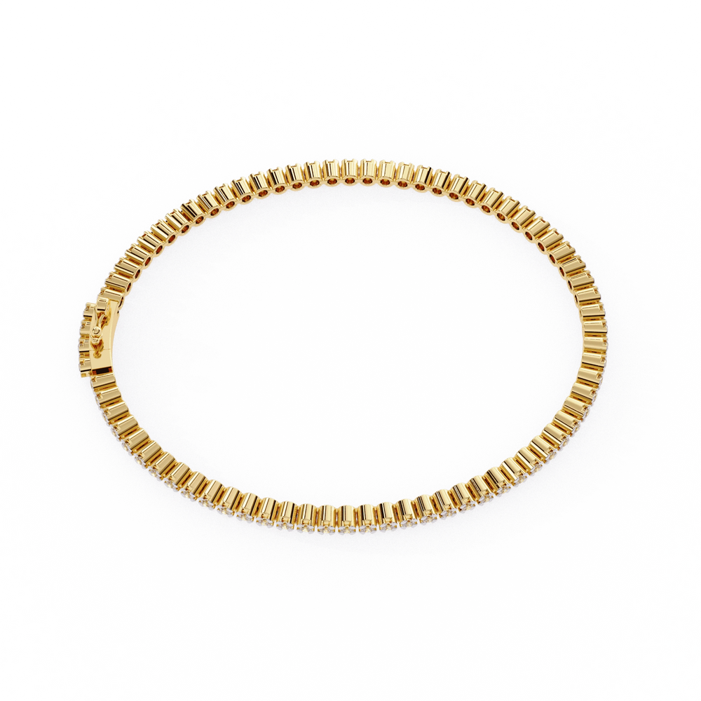 Diamond Bangle for Women | Brilliant Bangle | Ozziva