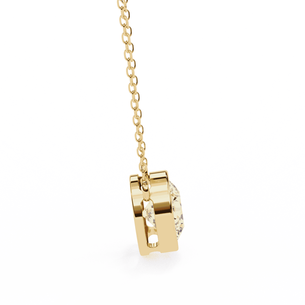 Diamond Pendant for Women | Solitaire Pendant | Ozziva