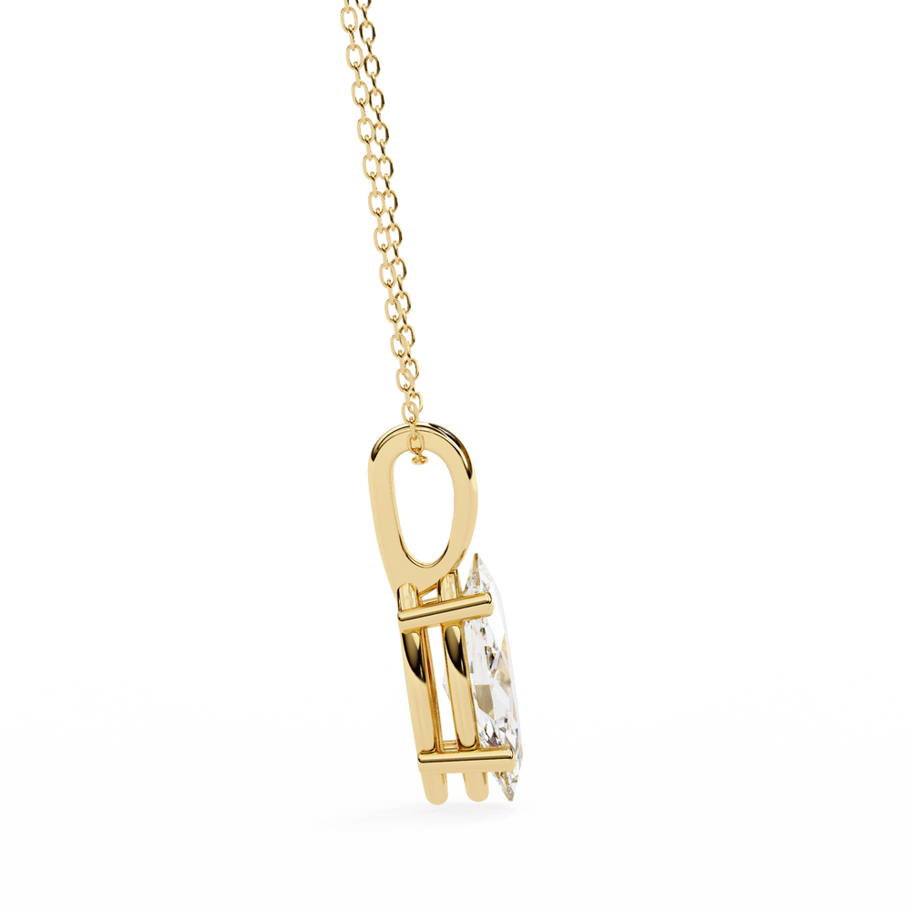 Diamond Pendant for Women | Marquise Pendant | Ozziva