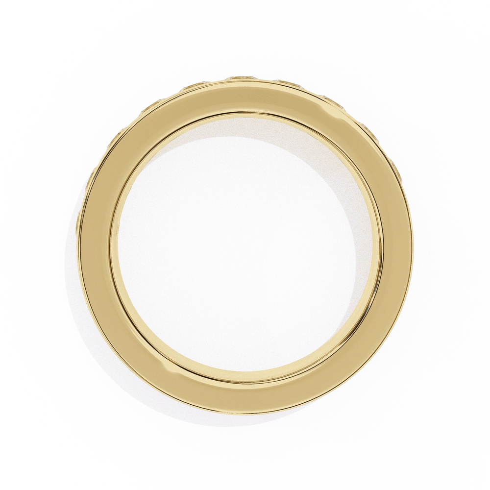 Diamond Band Ring for Women | Channel Band | Ozziva