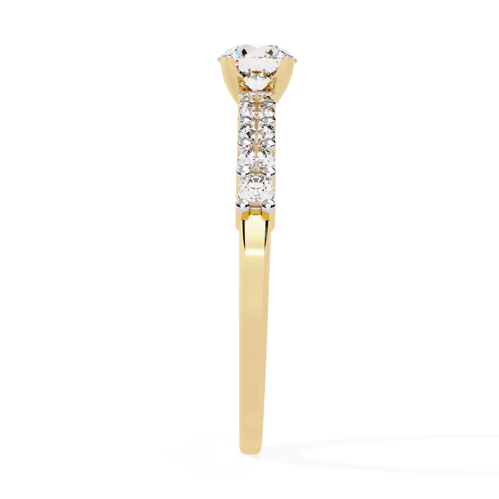 Diamond Ring for Women | Graduated Diamond Ring | Ozziva