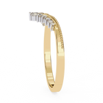 Diamond Wedding Band | Crown Diamond Ring | Ozziva