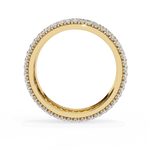 Diamond Eternity Ring | Pavé Dome Band | Ozziva