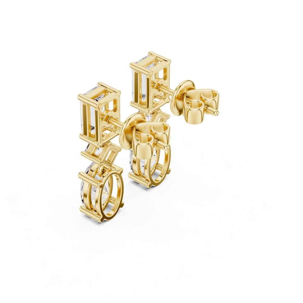 Diamond Stud Earrings | Signature Diamond Studs | Ozziva