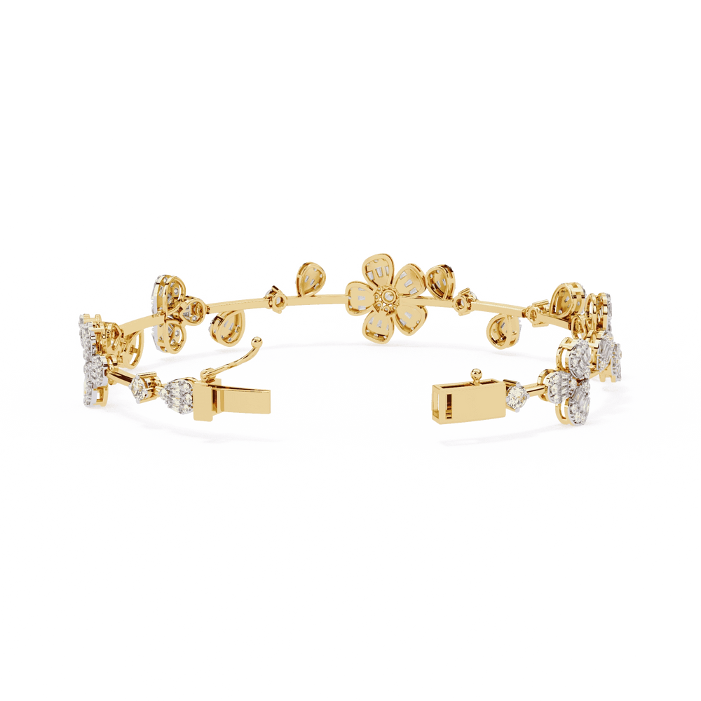 Diamond Bracelet for Women | Minimal Bracelet | Ozziva
