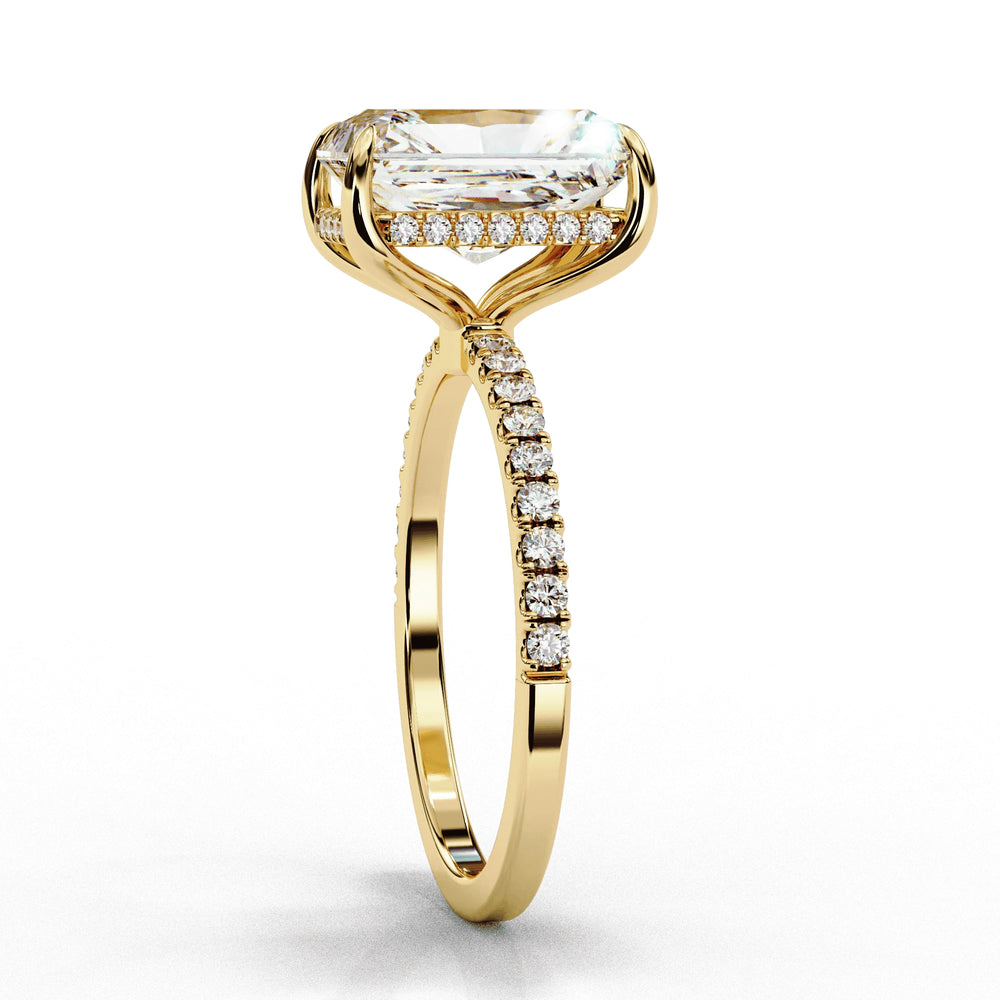 Diamond Ring for Women | Radiant Cut Ring | Ozziva
