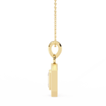 Gold Pendant for Women | Minimal Gold Pendant | Ozziva