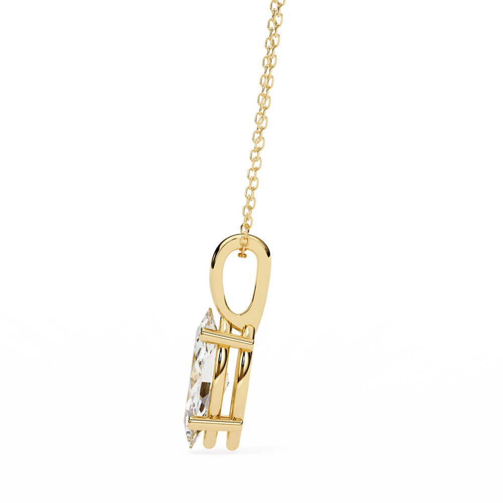 Diamond Pendant for Women | Marquise Pendant | Ozziva